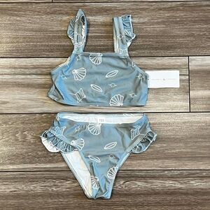 NWT! Reverie Threads Shell Flutter Bikini Size 6